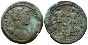 Trajan 98-117 AD - Alexandria - AE Drachm - RPC-III-4806